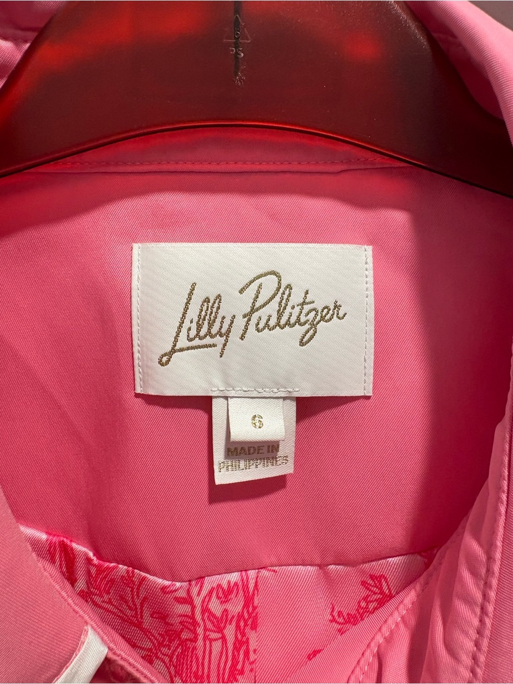 Lilly Pulitzer Pink Jacket - Picture 2 of 10
